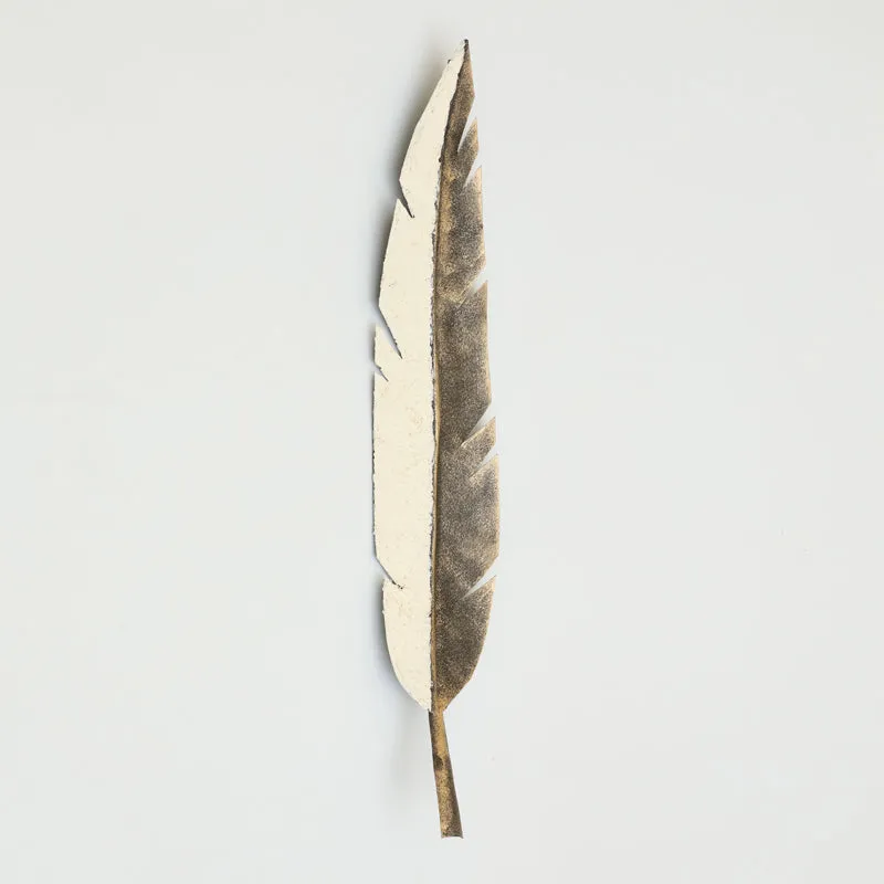 Feather Of light Metal Wall Accent media 3