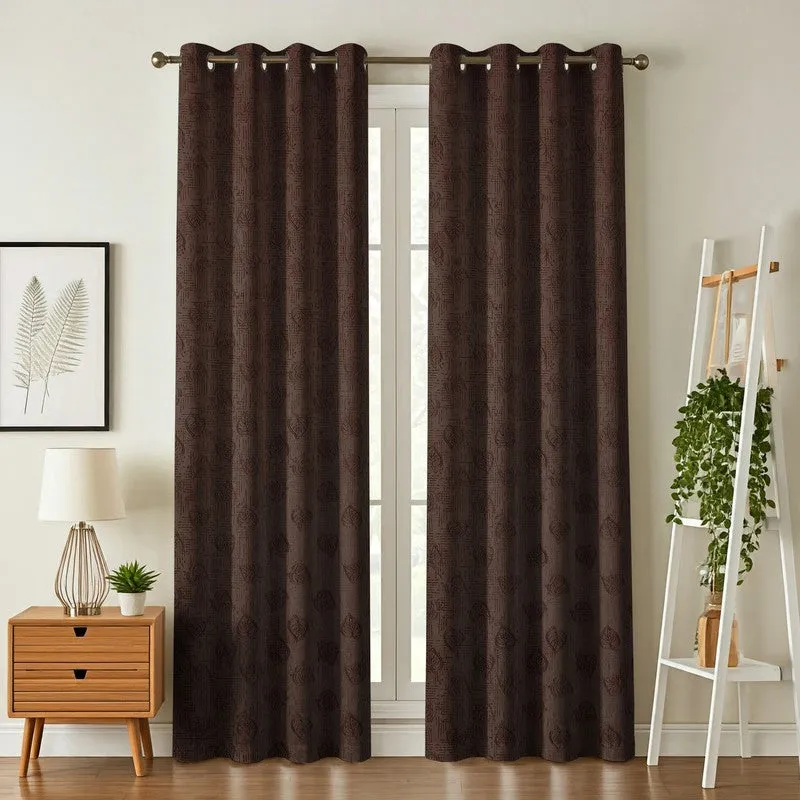 Dream Drape Curtains (Brown) - Set Of Two media 1