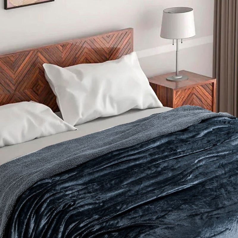 Casselle Reversible Blanket - Grey media 7