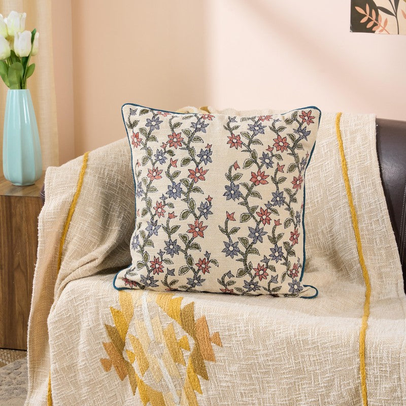 Sunny Daisy Cotton Cushion