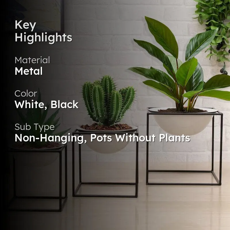 Purely Posh Planter - Set Of Three media 2