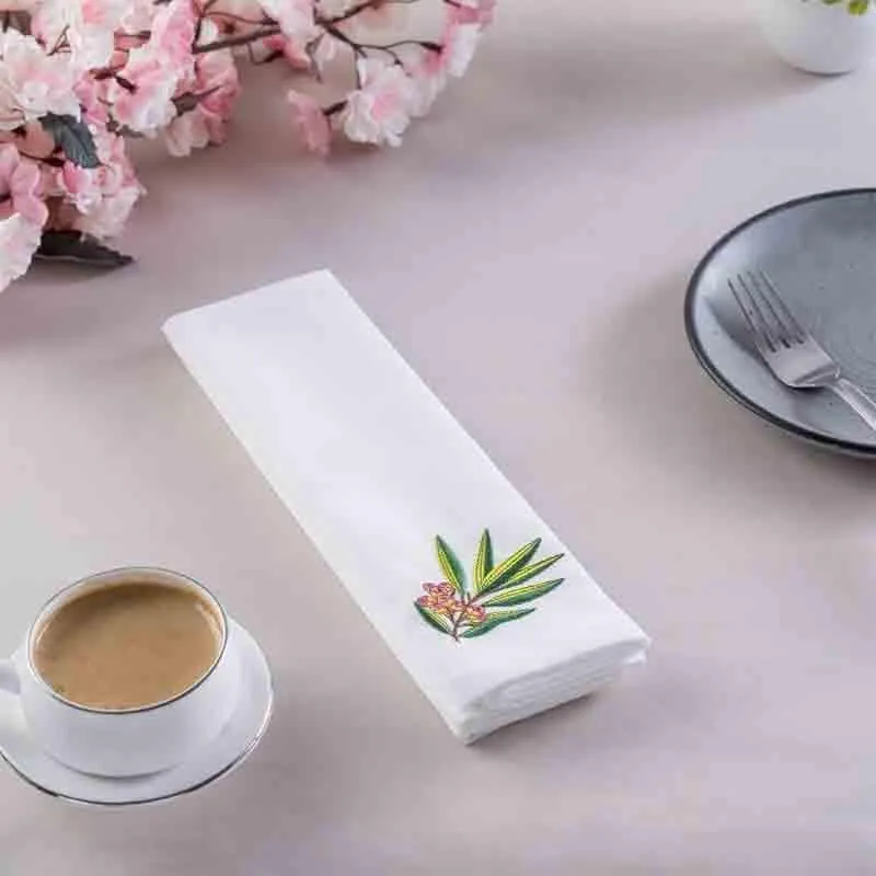 Floral Napkins - Set Of Three media 4