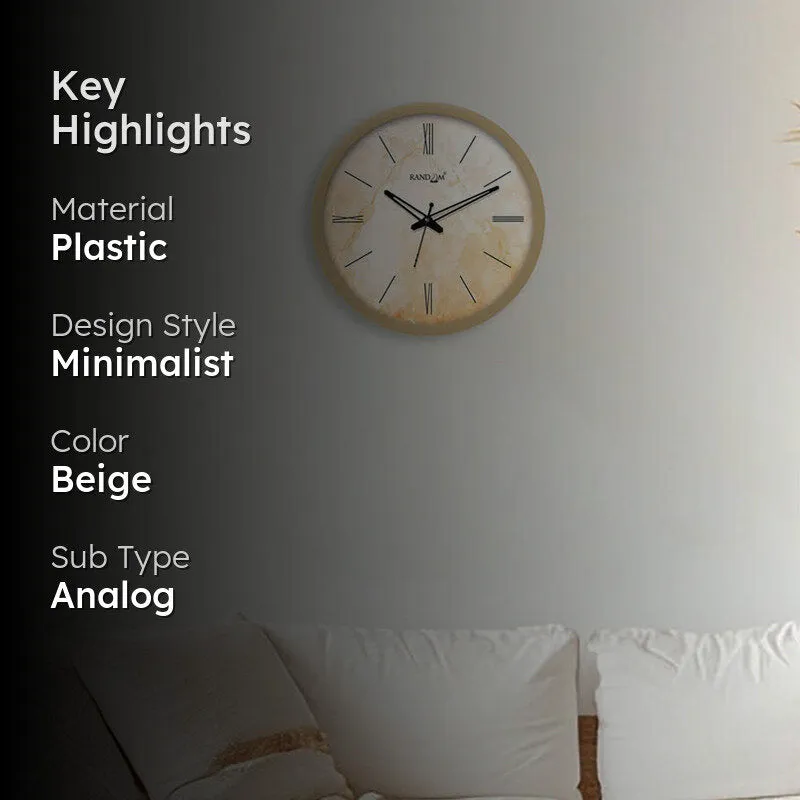Interval Beam Analog Wall Clock media 2