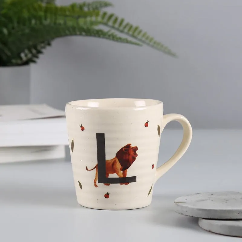 India Circus Lion Lady Coffee Mug (300 mL) media 1