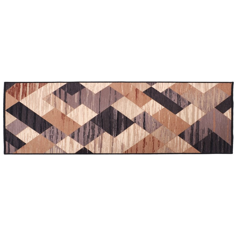 Meshra Nylon Runner Rug - Beige