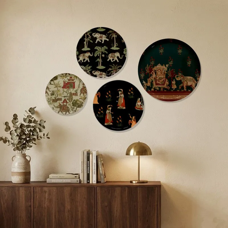 Royal Tales Metal Wall Plates - Set of Four media 3