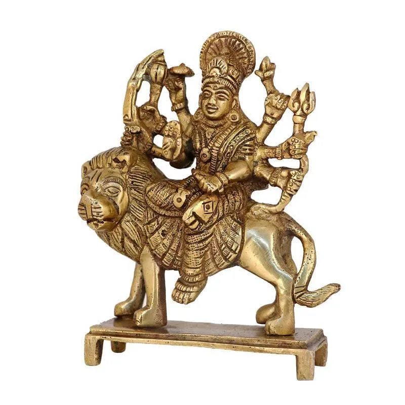 Durga Maa Brass Idol media 3