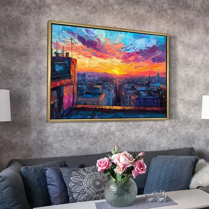 Citylume Canvas Wall Painting With Frame media 6