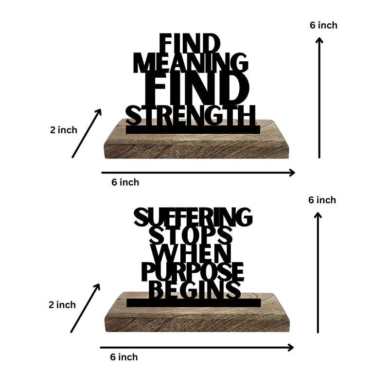 Purpose & Strength Showpiece - Set Of Two media 5