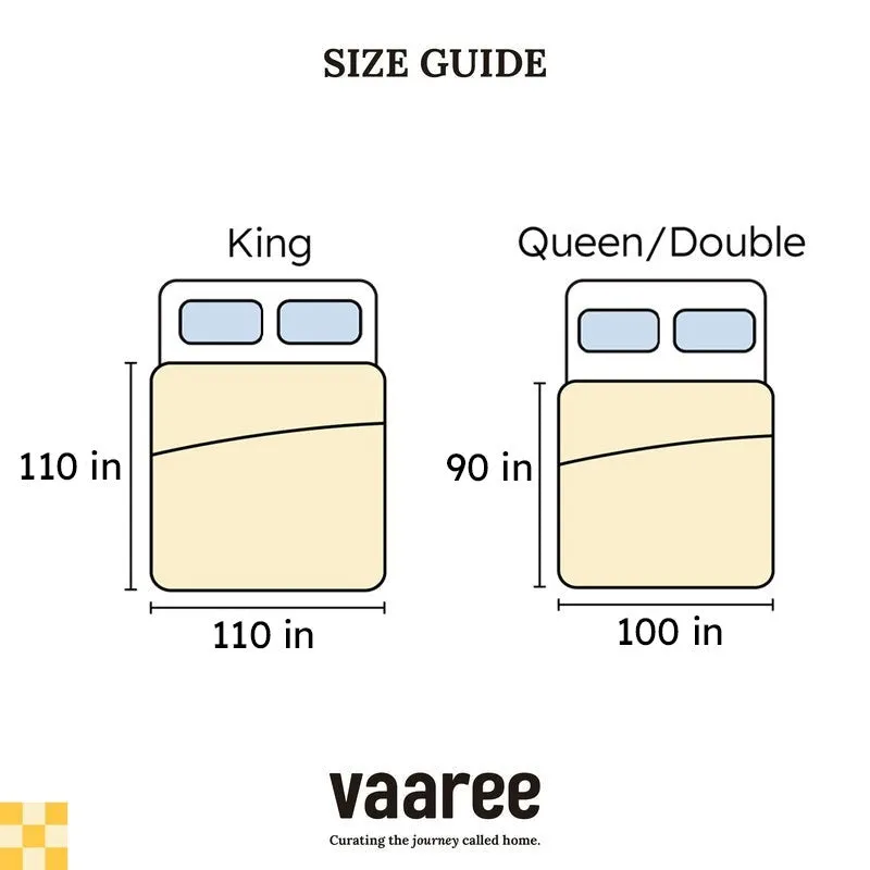 Budlace I Microfiber Microfiber Bedsheet (White, Yellow) - 150 GSM - 9