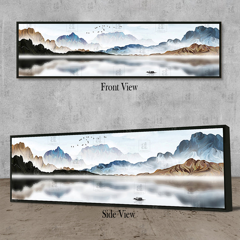 Foggy Lakes Wall Art media 4