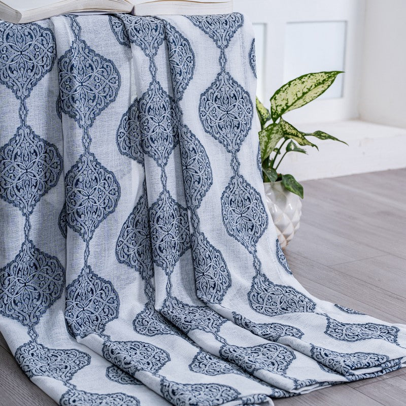 Vastra Kala Pattern Curtain - Set Of Two media 5