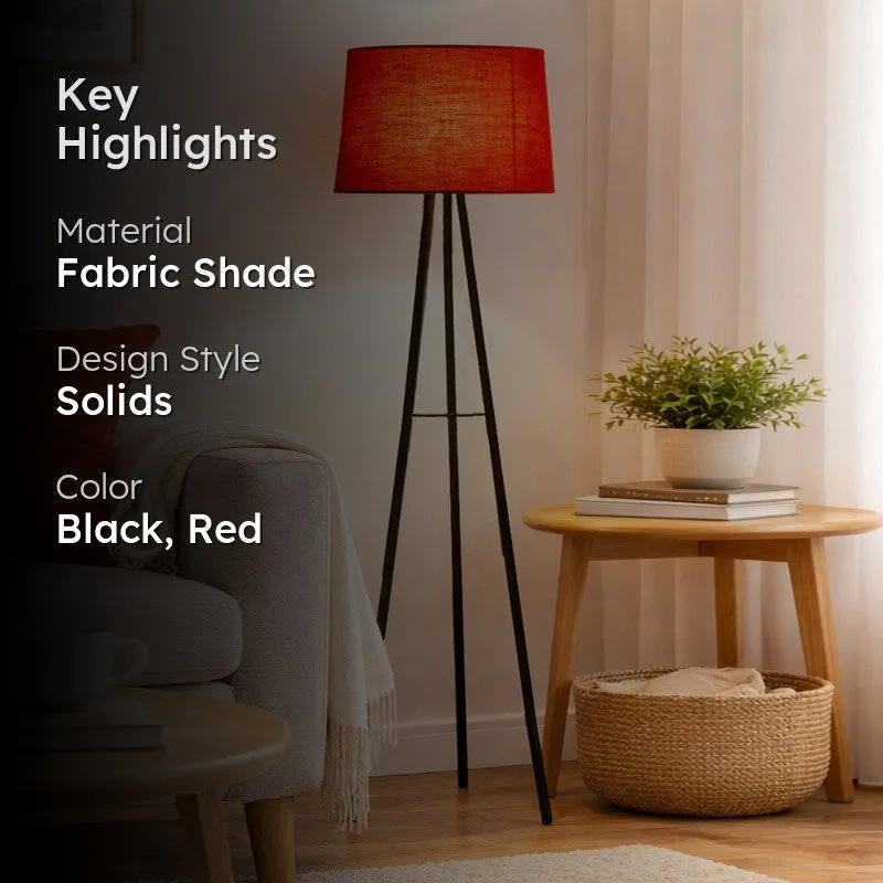 Sleekie Tripod Floor Lamp - Maroon media 2