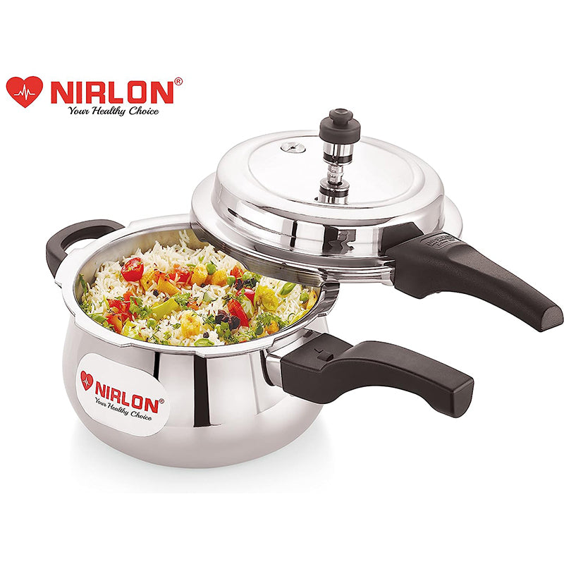 Nirlon Steel Pressure Cooker Outer Lid - 5000 ML/ 9 Inches media 3