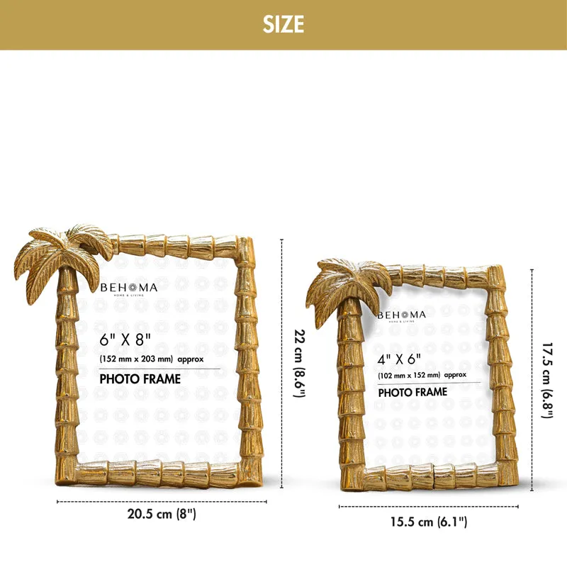 Palmetta Metal Photo Frame - Set Of Two media 6