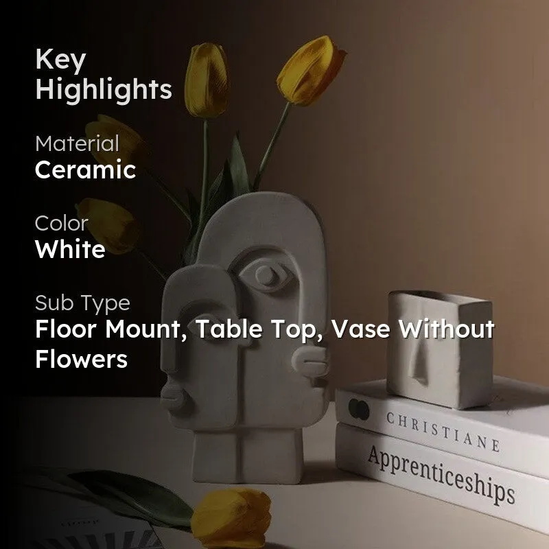 Seina Face Vase media 2