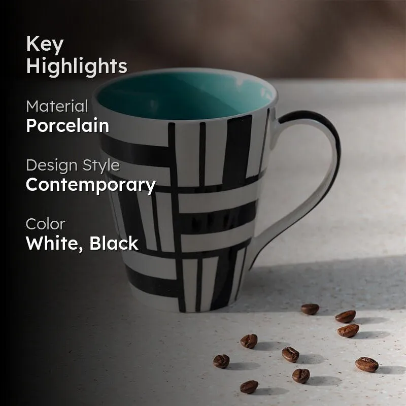 Fiesto Porcelain Coffee Mug (325 mL) media 2