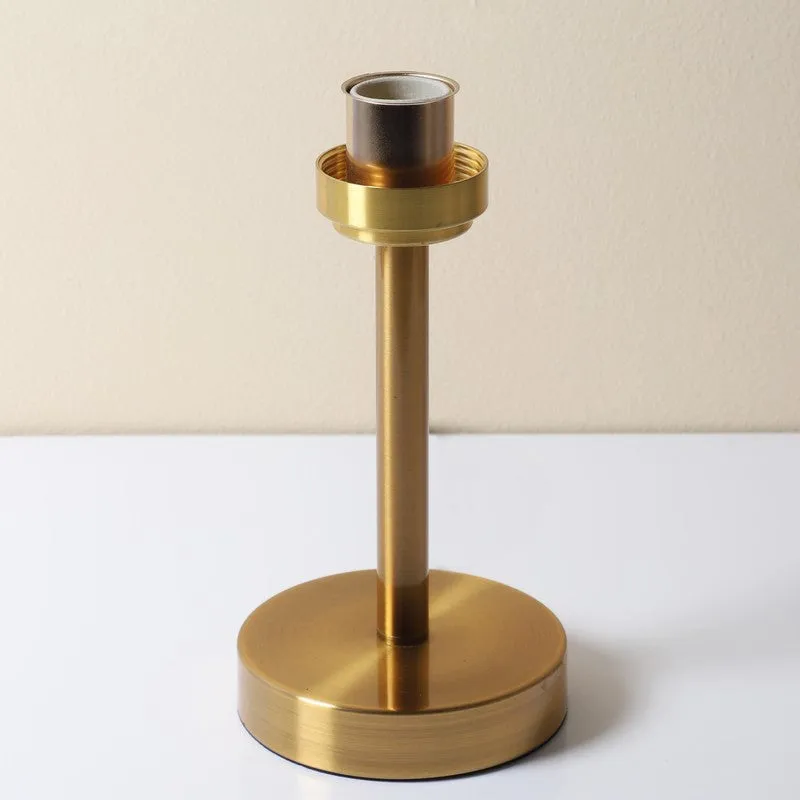 Chalice Elegant Mild Steel Table Lamp - Gold,Transparent media 7