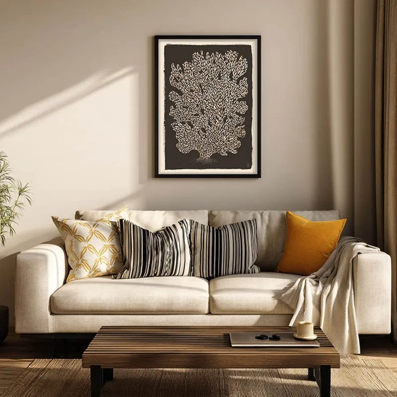 Tree of Life Illustration Canvas Wall Painting With Black Frame media 4