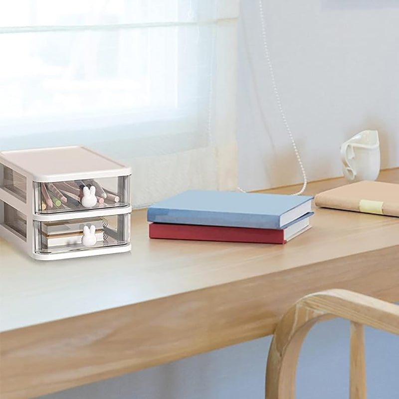 Stowly Two Tier Desk Organiser - White media 4