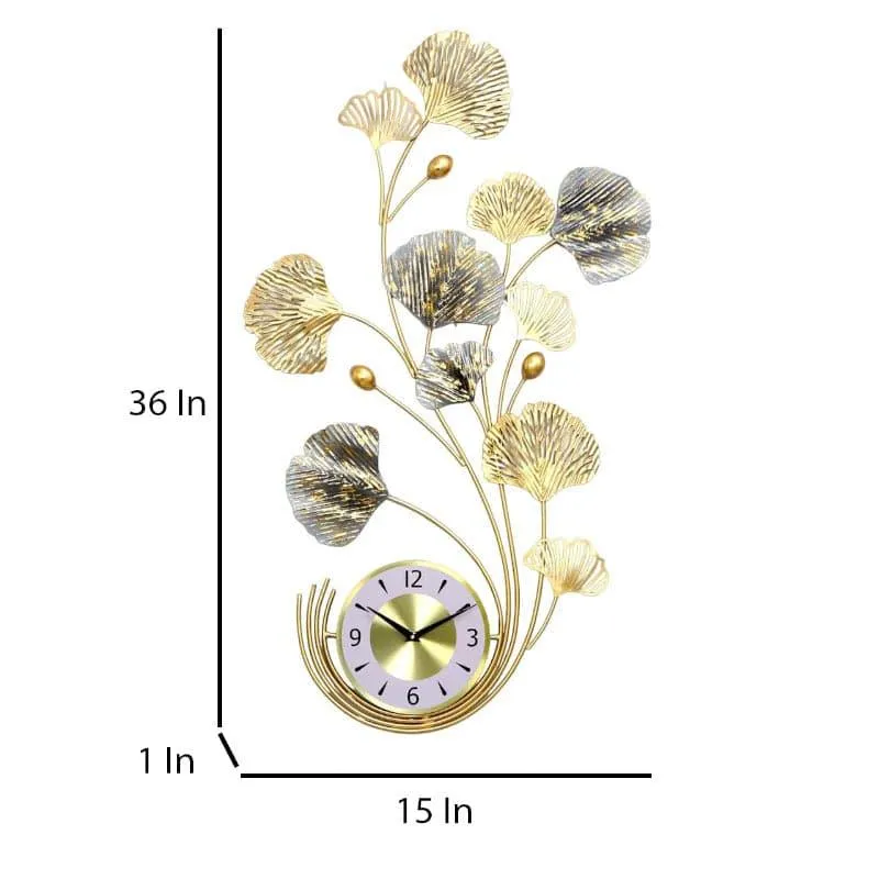 Floral Tune Wall Clock media 5