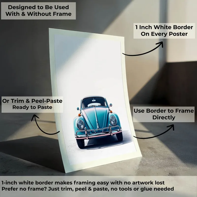 Classic Beetle Bliss Wall Poster media 9