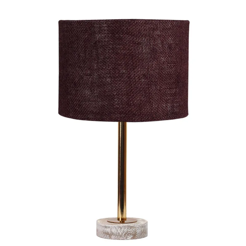 Sienna I Rodin Wooden Table Lamp - Brown,Gold,White media 4