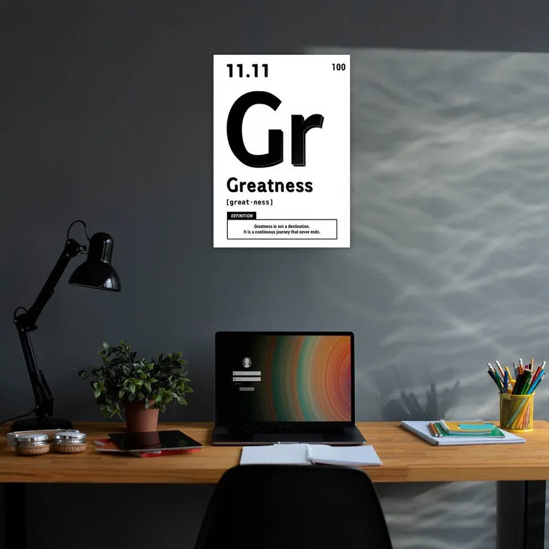 Elemental Greatness Wall Poster media 3
