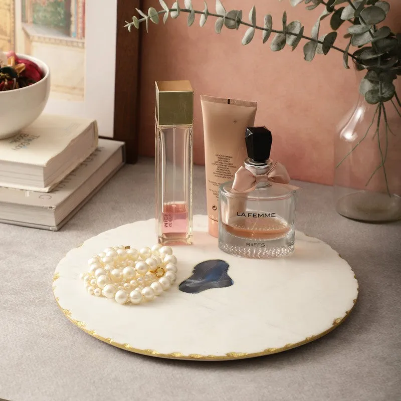 Solara Bloom (Marble,Metal) Platter media 3