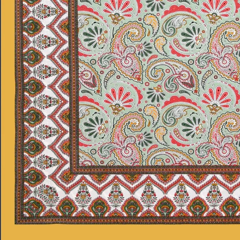 Marvam Floral Cotton Bedsheet - 150 TC media 3