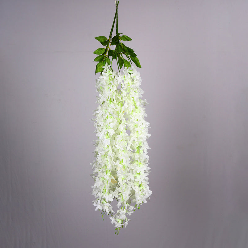 Perenna Artificial Orchid (White) - Set Of Two media 6