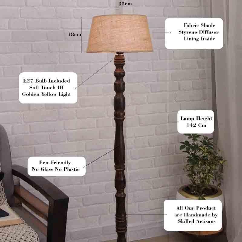Reverie Floor Lamp - Jute media 6