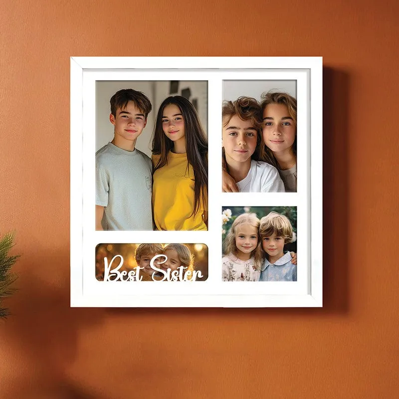 Snapshots Collage Photo Frame - White media 3