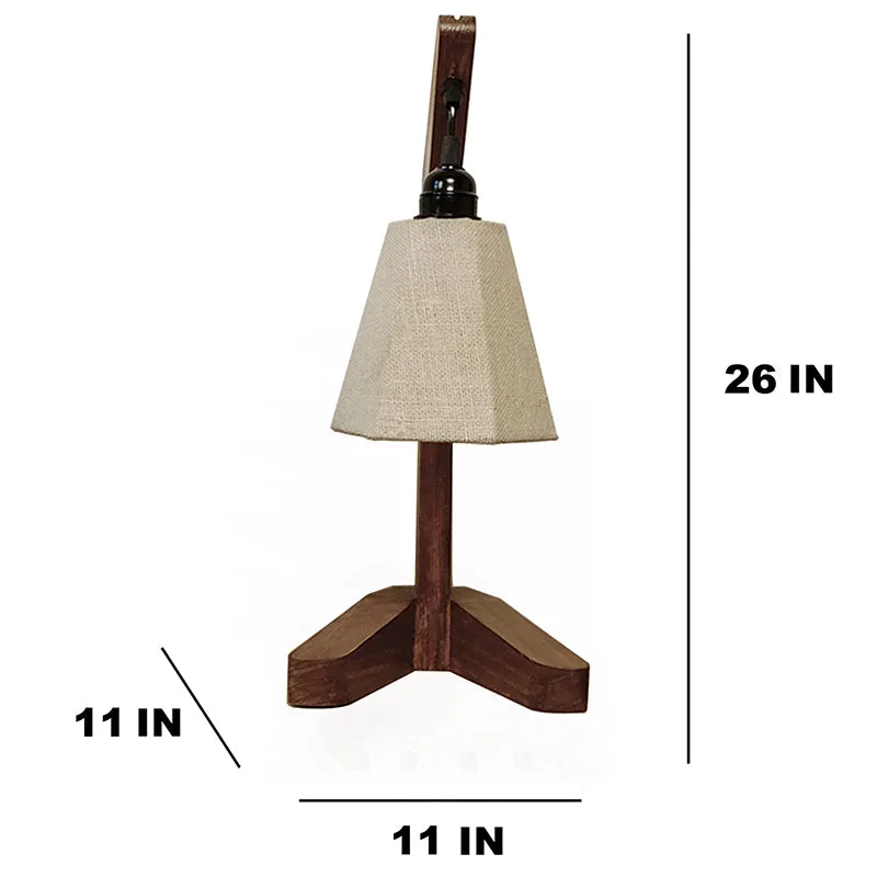 Mirador Jute Table Lamp - Brown,Beige media 6