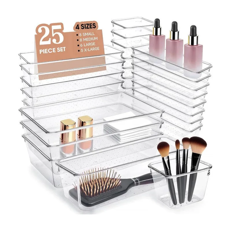 ClarityBox Plastic Desk Organiser - Transparent media 3