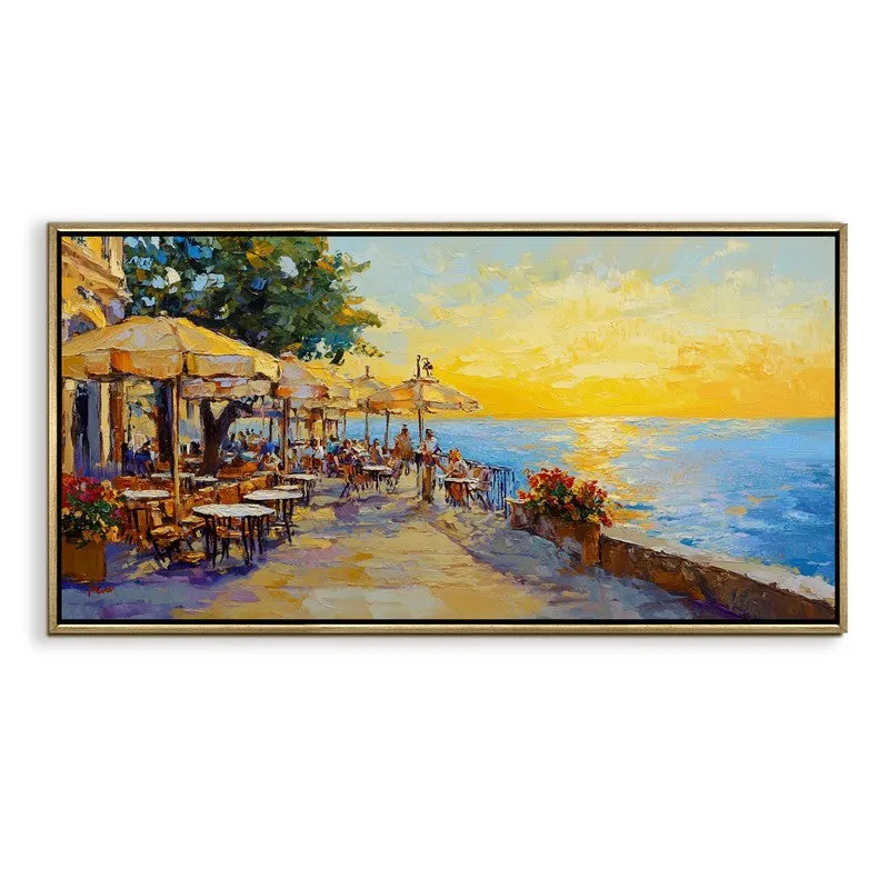 Seafar Canvas Wall Painting With Frame media 3