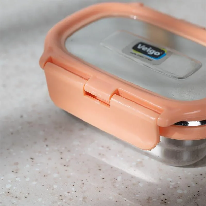 Omera Lunch Box (Peach) - 150 mL media 6