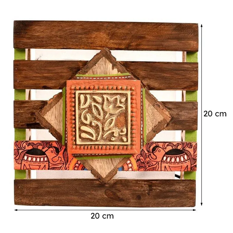 Shotiko Tribal Wooden Wall Lamp media 7