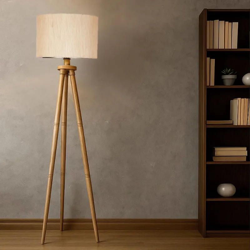 Cotin I Tripod Floor Lamp - White media 2