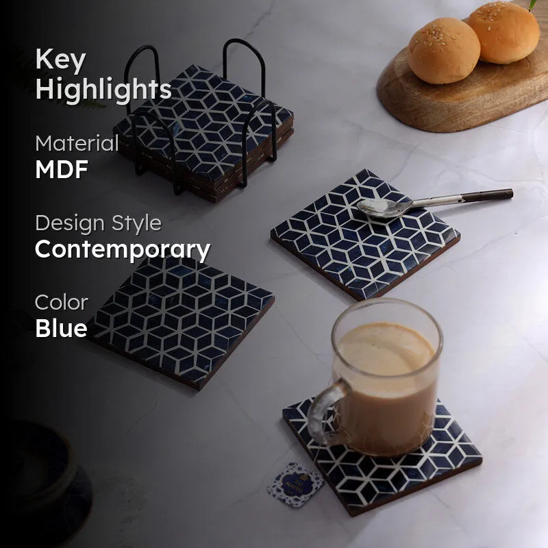Cubra MDF Coaster - Seven Piece Set media 2