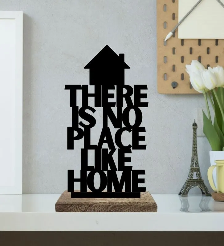 Homely Happiness Typography Showpiece - Set Of Two media 4