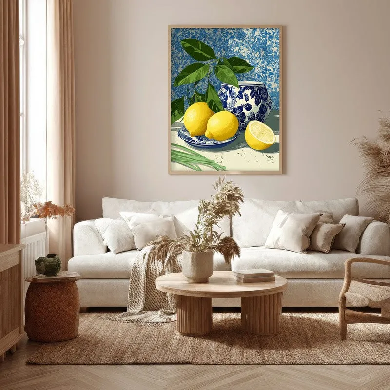 Freshness Canvas Wall Painting - Brown Frame media 5