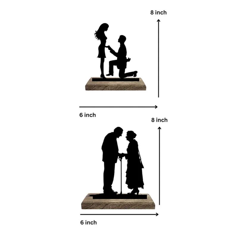 Eternal Affetction Showpiece - Set Of Two media 8