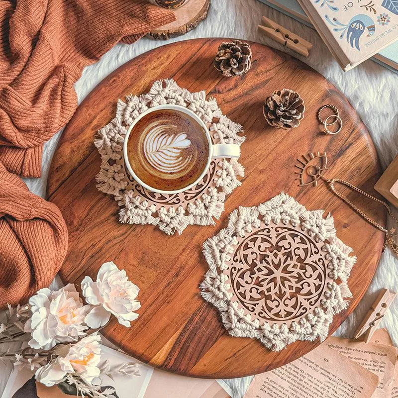Drizzle Handcrafted Coaster - Set Of Two media 4