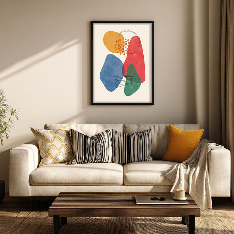 Spark Of Summer Framed Canvas Wall Painting