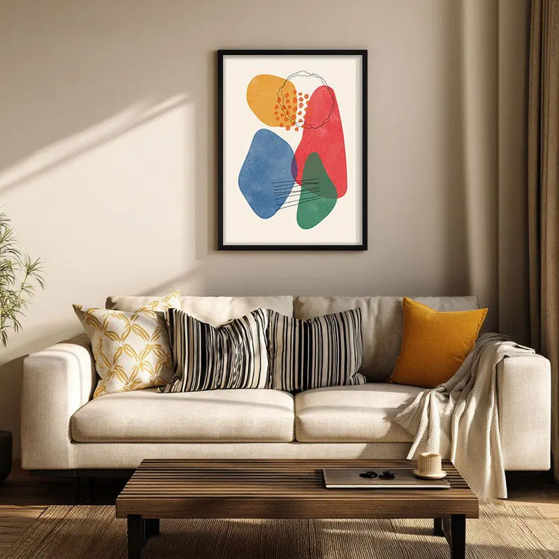 Spark Of Summer Framed Canvas Wall Painting media 1