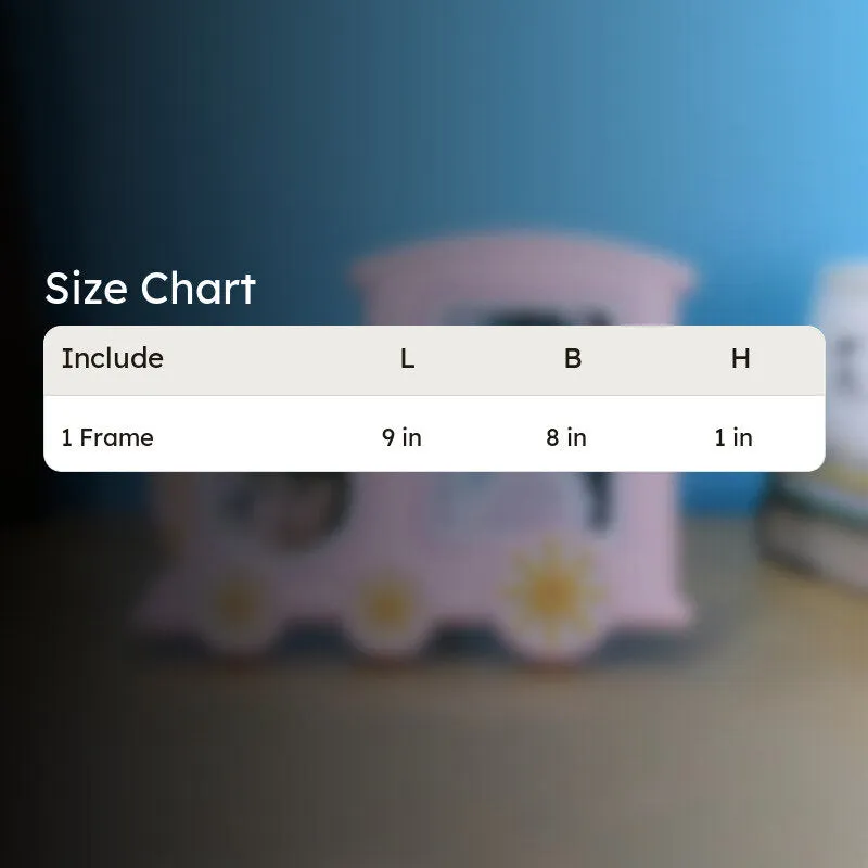 Toy Rail Photo Frame - Pink media 6