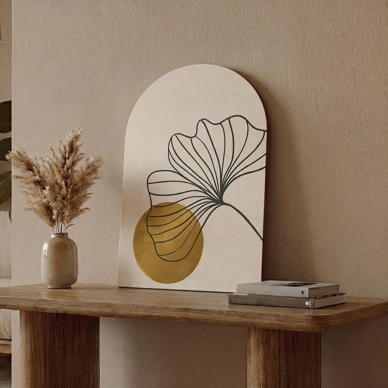 Modern Blooms MDF Floral Wall Art