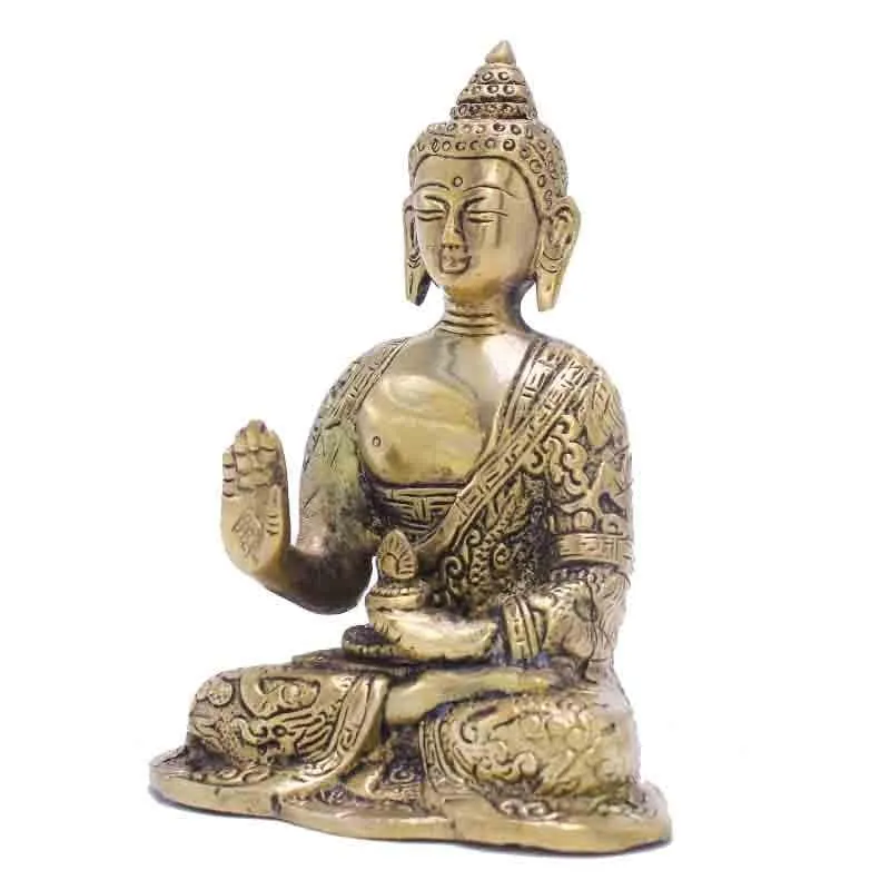 Composed Buddha Statue media 4