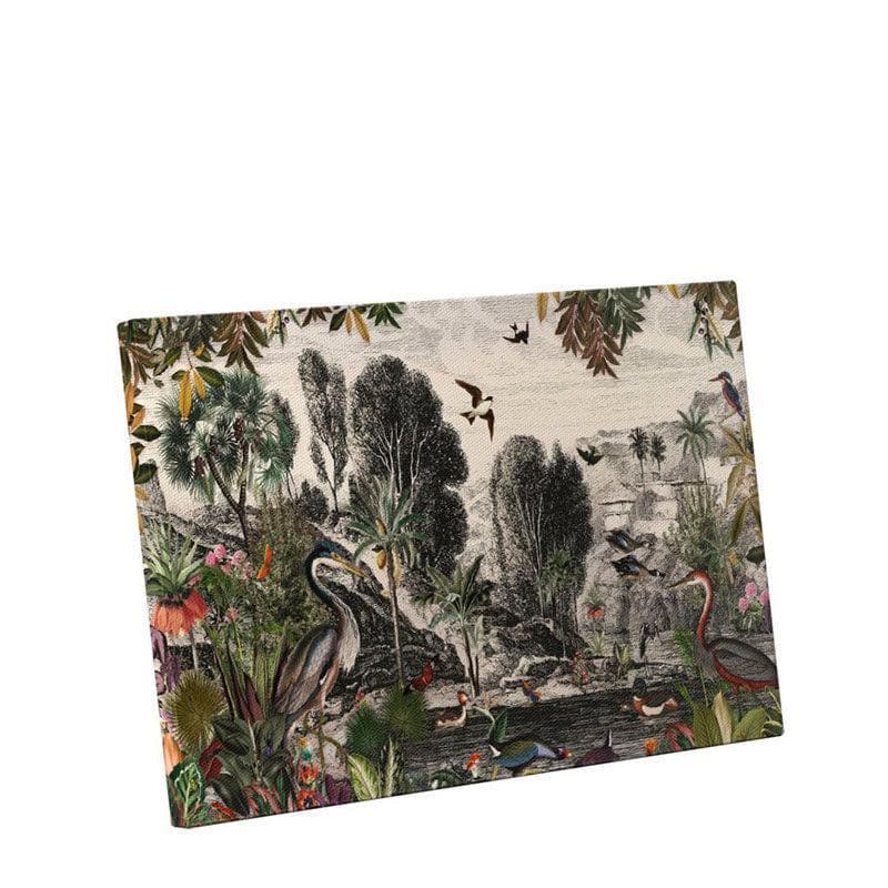 Jungle Tropical Forest Canvas Painting - Gallery Wrap media 3